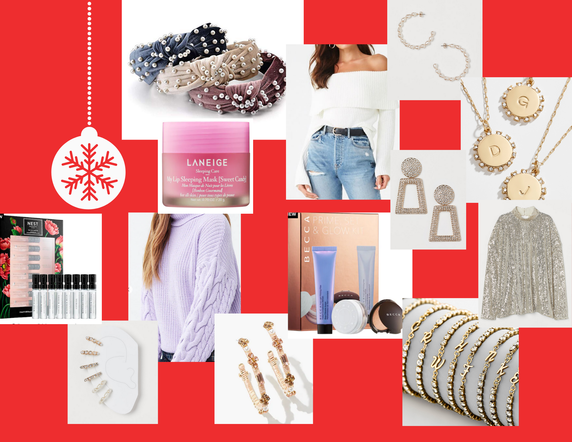 Red and White Christmas Sales Trifold Brochure (4)